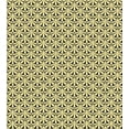 thumbnail image 3 of Ambesonne Modern Duvet Cover Sets, Grunge Royal Style Retro, 2-King, Pale Yellow and Black, 3 of 7