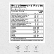 Vitanica Bitters Extra, Digestion Support, Vegan, 90 Capsules