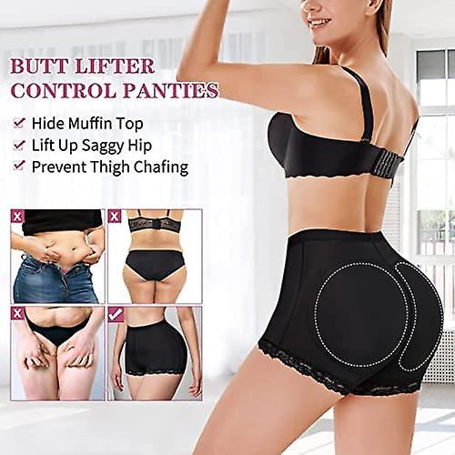 PALAY® Hip Pads for Women Underwear Butt Lifter Panty Invisible Body  Shaping Butt Lifting Underwear High Waist Women Hip Pads Enhancer Shorts,  XL