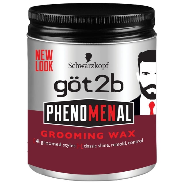 Cera para el cabello Got2b Phenomenal Grooming, 3.5 onzas