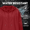 thumbnail image 7 of ZGRBOU Women's Waterproof Raincoat Lightweight Hooded Windbreaker Casual Breathable Outdoor Jacket with Pockets, 7 of 7