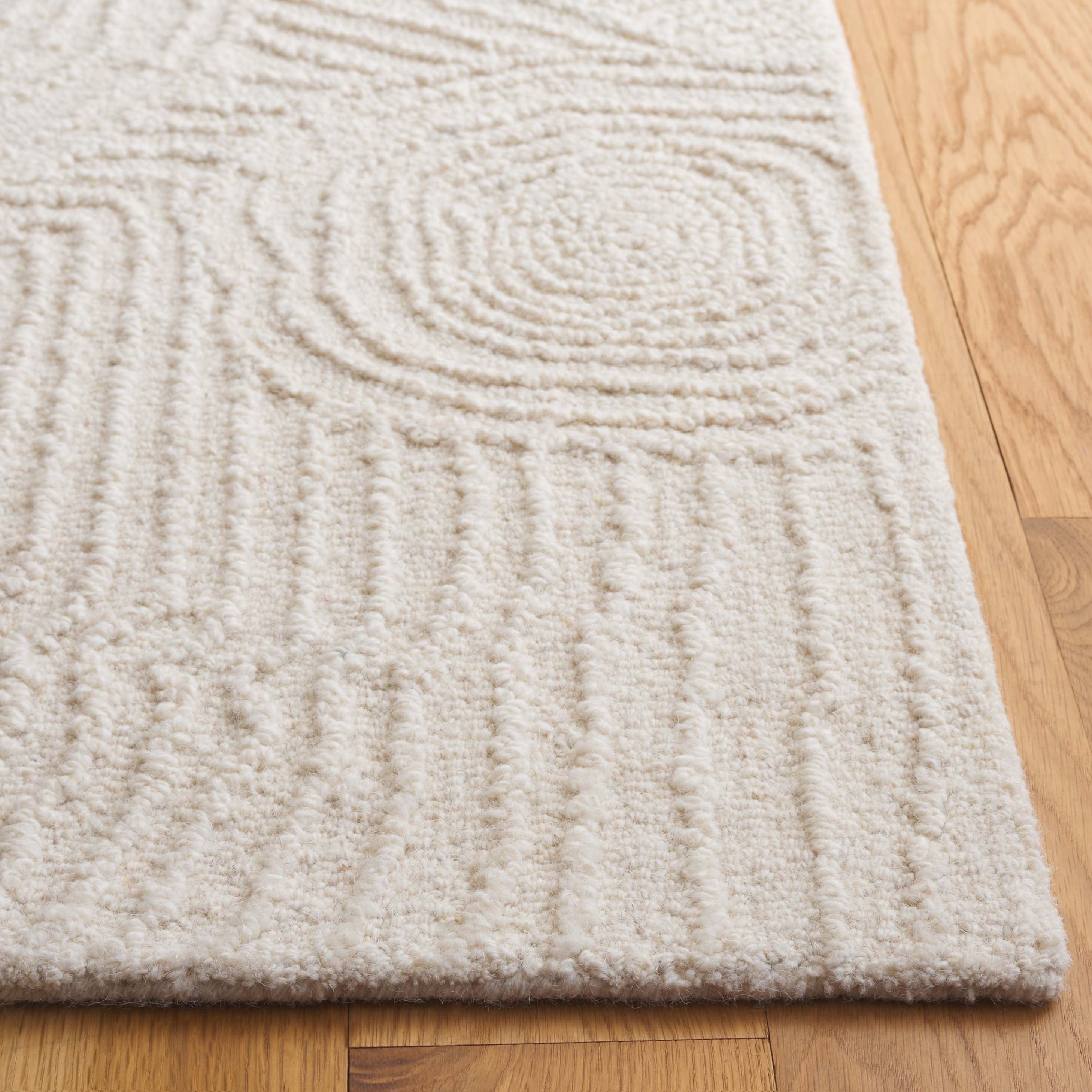 SAFAVIEH Mykonos Abbott Abstract Area Rug, Ivory, 3' x 5'