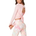 thumbnail image 6 of Onzie Flow Long Sleeve Tie Back Top 3813, 6 of 9