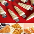 thumbnail image 3 of Ounissouiy 20 unids/set de moldes de Cannoli fáciles de usar para postres en forma de rollo de crema, molde Tubular de cono para Cannoli Herramientas y accesorios para hornear, 3 of 6