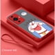 thumbnail image 1 of Huawei nova 11 Pro 11i Y91 Y71 Lindo Caso Lucky Doraemon Candy Color Carcasa Transparente Mate Parachoques Cubierta Trasera, 1 of 3