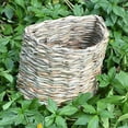 thumbnail image 5 of Woven Pet Bed Rabbit Grass House Bunny Tunnel Nest Chew Play Toys for Hamster, 5 of 9