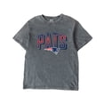 thumbnail image 6 of Women's Gameday Couture Gray New England Patriots Peak Performance Oversized Snow Wash T-Shirt, 6 of 6