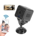 thumbnail image 1 of Cámara De Seguridad Encubierta Inalámbrica, Mini Cámara IP Compacta Con Detección De Movimiento, Visión Nocturna Infrarroja, Lente Gran Angular De 155 Grados Para El Hogar, 1 of 7