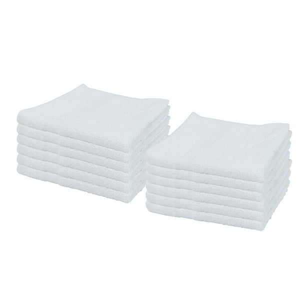 Arkwright Bulk 12 Pack of Admiral Washcloth Towels - 13