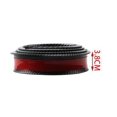 thumbnail image 1 of Rueda de goma universal de fibra de carbono plana de 3,8 cm para coche, rueda de fibra de carbono para cejas, tira decorativa para cejas, instalación sin pérdidas, rueda anticolisión, 1 of 5
