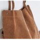 thumbnail image 4 of Bolso de pana para mujer, lavable y reutilizable, bolso de hombro grande, bolso de compras para la escuela, el trabajo, la playa y viajes., 4 of 5