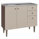 thumbnail image 1 of Alacena Gabinete Bajo Cocina Madesa Gourmet 105 Con Tarja MC, 1 of 5