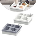 thumbnail image 3 of Couch Cup Holder Tray: 360° Rotating Organizer for Drinks, Snacks & Remotes!, 3 of 8