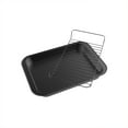 Roasting Pan with RackNonstick Oven Roaster with Removable Grid to