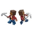 thumbnail image 3 of 16Pcs Kids Building Blocks Mini Toy City Mini Action Figures Blocks Mine-craft, 3 of 5