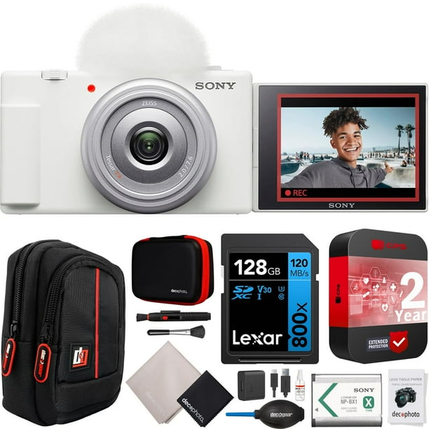 Cámara Vlog Sony ZV-1F/W de 20,1 MP 4K para creador de contenido