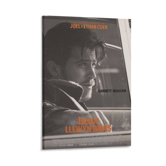 Inside Llewyn Davis Classic Movie Poster Wall Art Poster Gifts Bedroom Prints Home Decor Hanging Picture Canvas Painting Posters 16x24inch(40x60cm)
