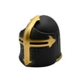 thumbnail image 5 of Nicky Bigs Novelties Medieval Templar Knight Helmet Costume Headwear (Black), 5 of 7