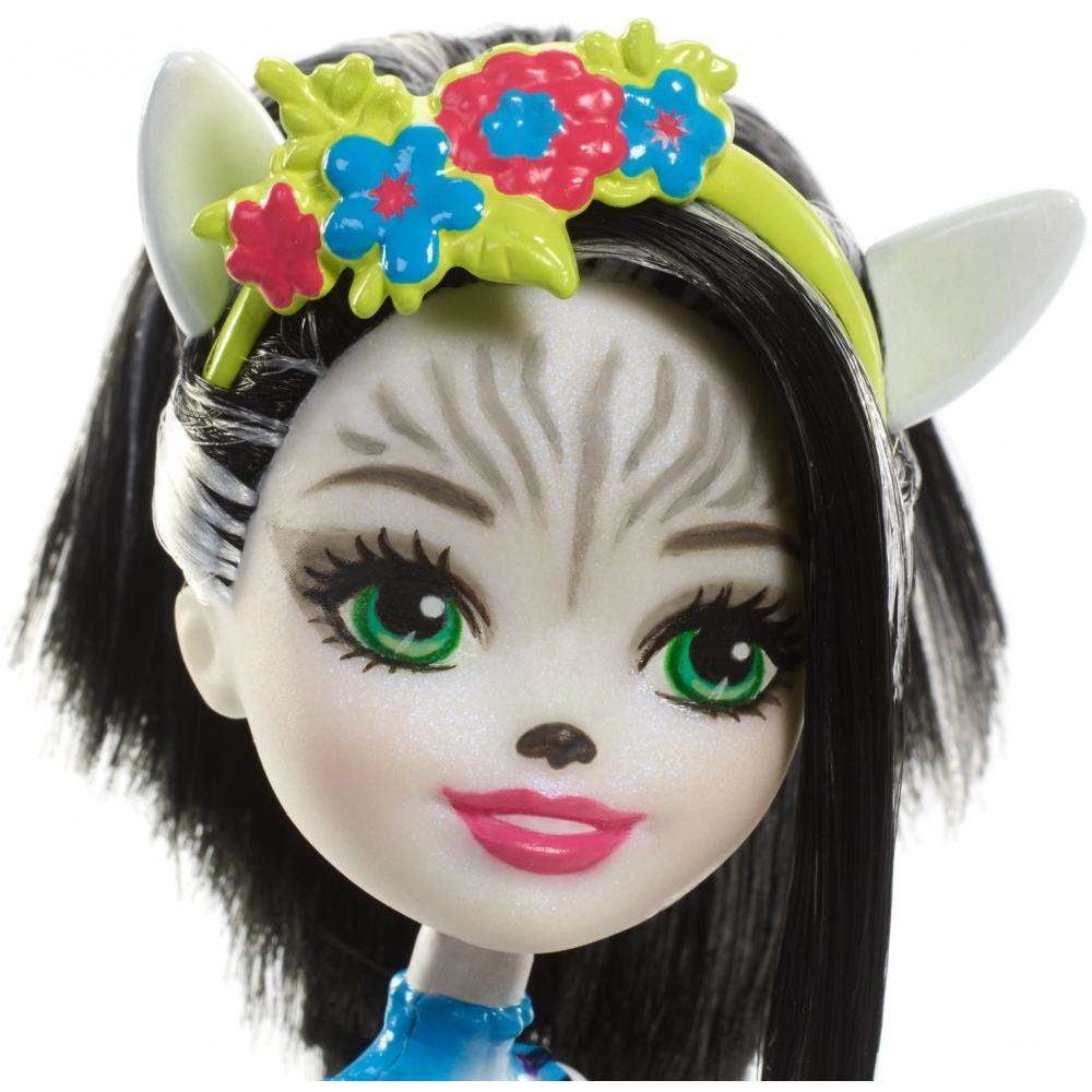 enchantimals zelena zebra