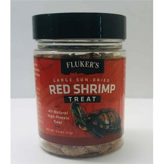 Flukers Sun-Dried Large Red Shrimp Treat - DS