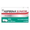 thumbnail image 1 of Aspirina 60 tabletas junior ácido acetilsalicílico 100 mg, 1 of 4