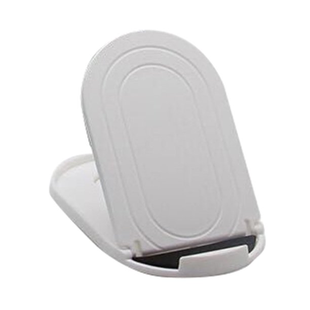Moyic Soporte para tabletas de teléfonos móviles Soporte universal de plástico plegable para teléfono inteligente Soporte de montaje en escritorio Juegos de teclado y mouse para computadora blanco