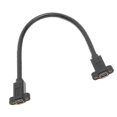 thumbnail image 2 of Mini DP Cable 8K 60HZ 4K 144HZ Mounting Panel Mini Displayport Female to Mini Displayport Female Adapter 30cm, 2 of 5
