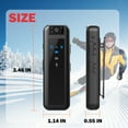 thumbnail image 5 of RONY 128GB Wearable Mini Body Camera - HD 1080P 180° Rotate Camcorder with Infrared Night Vision Long Battery Life for Video Audio Recording, 5 of 10