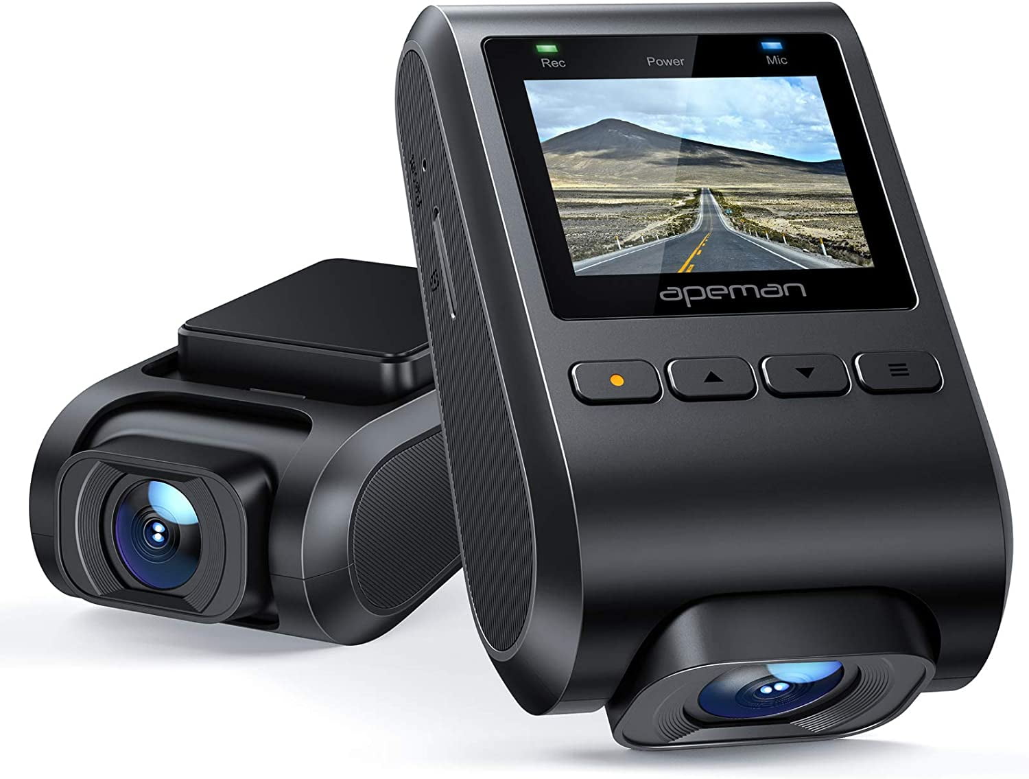 APEMAN Cam 1080P FHD, 1.5" Discreet Design Camera, Parking Monitoring, Detection, G-Sensor, WDR - Walmart.com