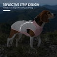 thumbnail image 5 of Kuoser UPF 50+ Sun Protection Dog Shirt, UV Protection Pet T-Shirt with Zipper and Reflective Strips, Breathable, Quick-Dry and Lightweight Vest for Small Dogs, Pink, XS, 5 of 7