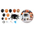 thumbnail image 3 of Globos de Halloween con decoración de cinta para fiesta temática de mascarada en casa Araña, 3 of 9