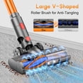 thumbnail image 5 of Cordless Stick Vacuum Cleaner - Rechargeable, 35Kpa Vacuums with Detachable , LED Display, 45Mins Runtime, 8 in 1 Handheld Vacuum for Hardfloor & Carpets , Blue, 5 of 6
