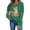#3Army Green, variant on MYAOYI Womens Floral Cat Graphic Crewneck Sweatshirt Pullover