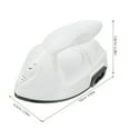 thumbnail image 2 of HIBIBUD Mini Portable Household Heat Transfer Electric Iron Supply US Plug 110V, 2 of 7