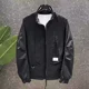 thumbnail image 3 of Reseñas de abrigos masculinos de color sólido, chaquetas casuales para hombres, coreanas, muchas ofertas de ropa Joker de alta calidad, nuevas y baratas, moda 2024, 3 of 5