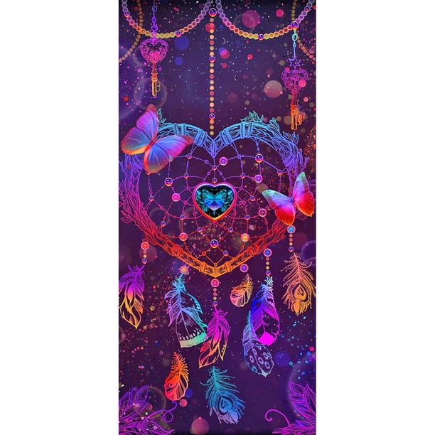 Wdftyju 5D taladro redondo completo mosaico artesanía imagen DIY amor atrapasueños diamante pintura Wdftyju 4fk7tn9db9yy2kk4