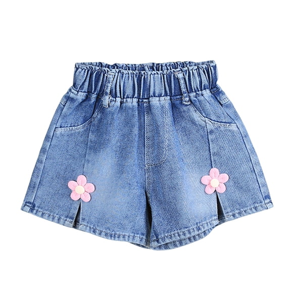 Soepste Girls Biker Shorts Girls Shorts Size 6 Casual Shorts For Toddler Girls Kids Summer Clothes