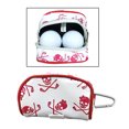 thumbnail image 3 of Bolsa portátil para pelota de Golf, bolsa organizadora con estampado de cabeza de , riñonera, regalo para entrenamiento de Golf para hombres rojo Baoblaze Bolsa de pelota de golf, 3 of 6