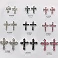 thumbnail image 3 of 10Pack/set 3D Cross Nail Charms Alloy Cross Charms for Nail Cross Nail Gems Acrylic Nail Art Decorations Supplies, 3 of 4