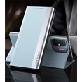 thumbnail image 2 of Thin Slim Flip Case for Xiaomi Redmi 12C with Kickstand, Full Body Protective PU Leather Cover Business Phone Cases for Xiaomi Redmi 11A/Redmi 12C CX Light Blue, 2 of 11