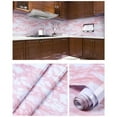 thumbnail image 5 of Marble Contact Paper for Countertops 400x40cm Waterproof Marble Wallpaper Peel and Stick Countertops Removable Kitchen Cabinet Contact Paper Decorative Self Adhesive Shelf Liner, 5 of 7