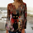 thumbnail image 2 of Womens Shirts Long Sleeve Women's Tops Casual Dressy Pullover Tshirts Shirts My Items, 2 of 5
