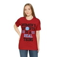 thumbnail image 3 of DJH Apparel | Women's Sports Is A Real Thing Volleyball Unisex Tshirt, 3 of 7