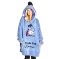thumbnail image 1 of Sudadera con capucha Disney Stitch para mujer, forro polar cálido, azul, 1 of 6