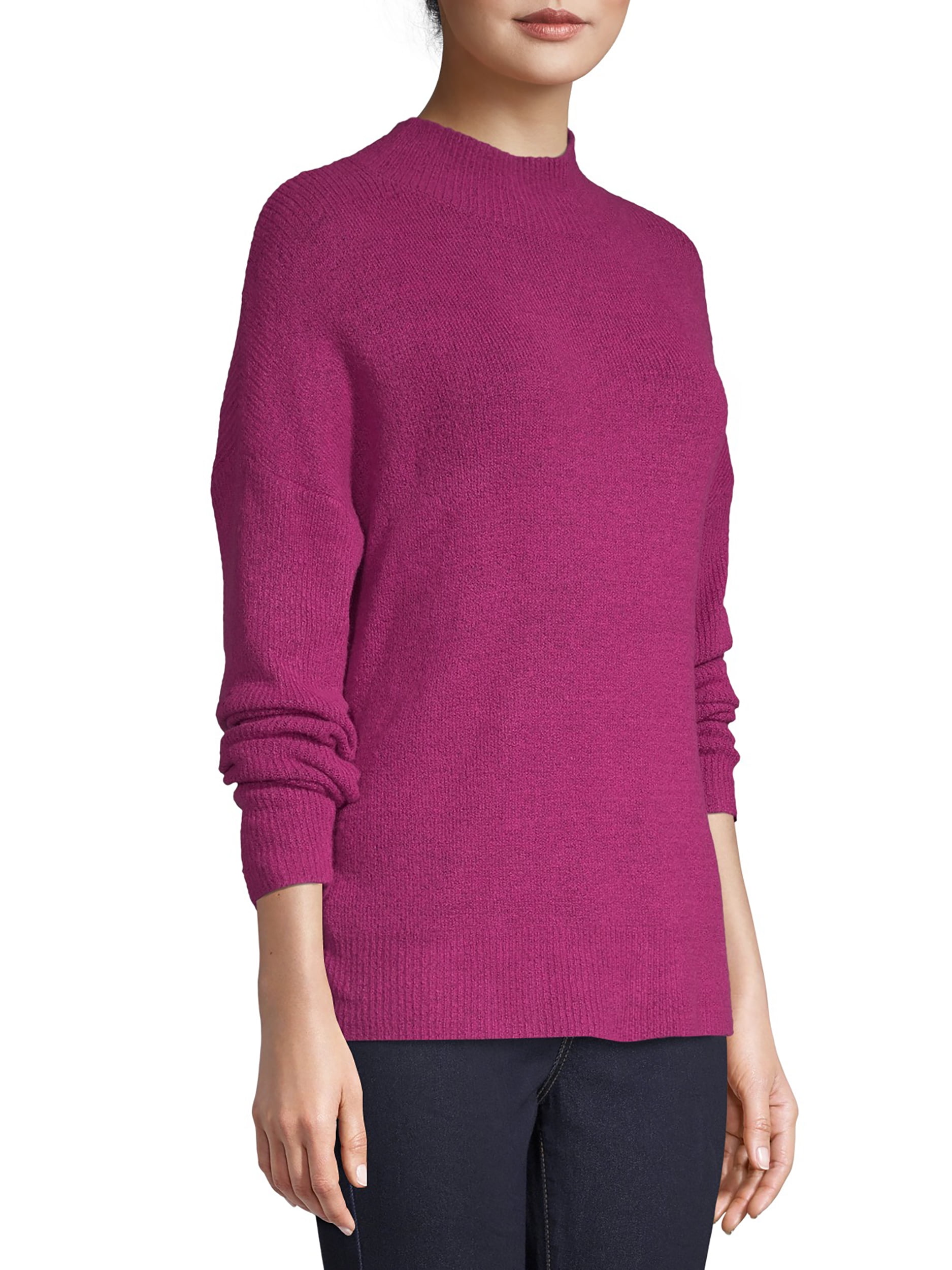 time and tru mock neck sweater