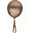 thumbnail image 4 of QUTETN Vintage-Style Antique Copper Bar Strainer with Ergonomic Handle - Perfect for Cocktails, Wine & More - Food-Safe Metal Design, USB Charging, Less than 36V Operating Voltage, Wine Accessories, 4 of 4