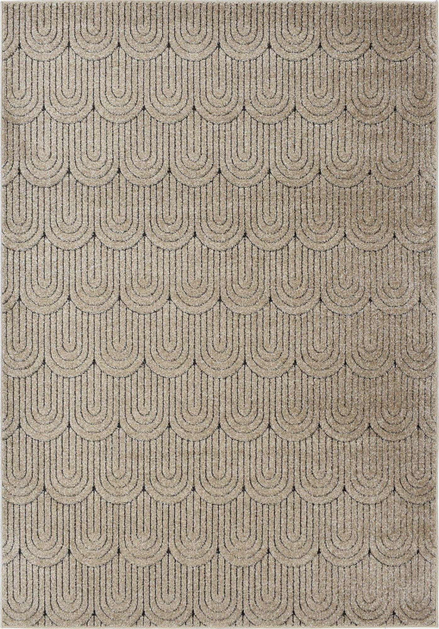 Rugs America Chanai CN40D Contemporary Geometric 5'0" X 7'0" Area Rug
