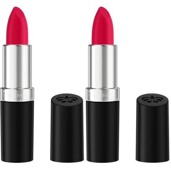 Lápiz labial Rimmel London Lasting Finish de Kate 001 (paquete de 2)
