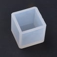 thumbnail image 2 of 10 pc Silicone Molds Resin Casting Molds For UV Resin Epoxy Resin Jewelry Making Cube White 31x31x28mm Inner Size: 25x25mm, 2 of 3