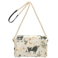 thumbnail image 2 of FORMRS Women Crossbody Purse with Chain Strap Vegan Leather Shoulder Handbag, Cowboy Pattern, 2 of 7